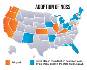 NGSS Adoption Map